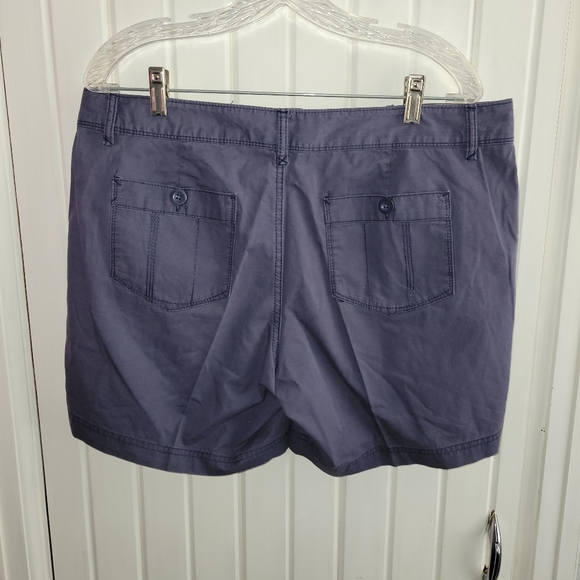 Eddie Bauer Navy Shorts - Picture 2 of 4